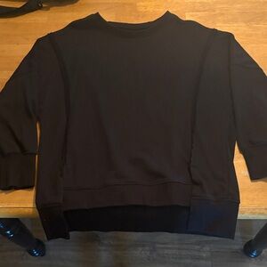Black Crewneck Sweatshirt